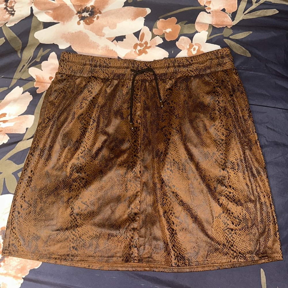 Snake Skin Skirt